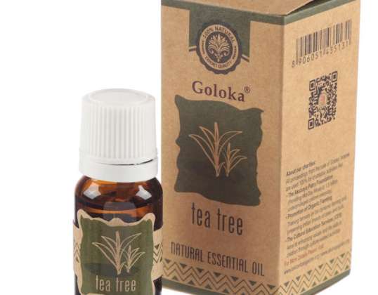 Goloka Teebaum natürliches ätherisches Öl 10ml  pro Stück
