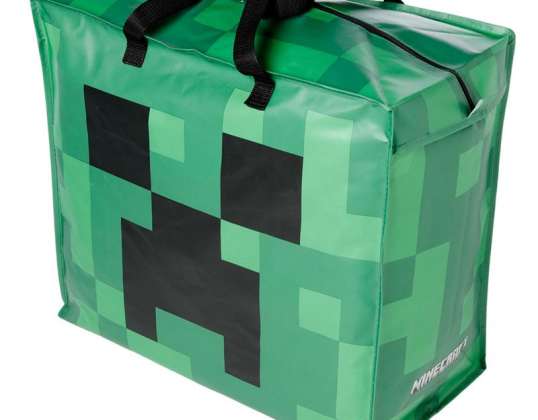 Minecraft Creeper Úložná taška se zipem