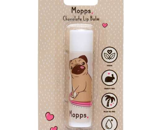 Mops the Mopshund lip balm chocolate per piece