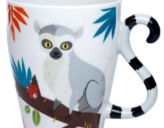 Lemur Spirit of the Night ve tvaru porcelánového hrnku