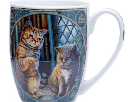 Lisa Parker Purrlock Holmes Porcelánový hrnek pro kočky