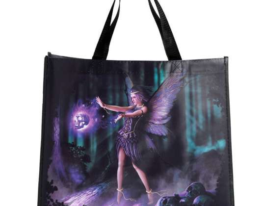 Natasha Faulkner Dark Fairy & Skull nákupní taška