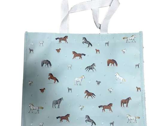 Willow Farm Horses Opakovaně použitelná nákupní taška