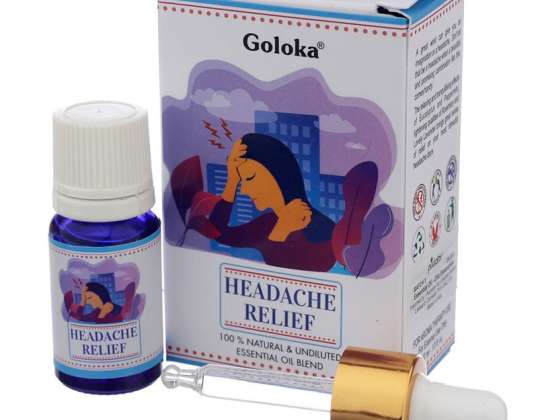 Goloka Blend Headache Relief esenciální olej na kus