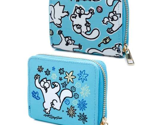 Simon&apos;s Cat 2021 cat wallet with zipper small per piece