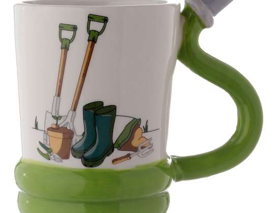 Garden Tool Garden Hose Shaped Handle Mug