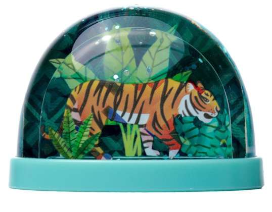 Animal Kingdom Wildlife Medium Glitter Snow Globe