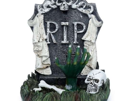 Halloween RIP Zombie käsihautakivi Refluksi suitsukkeiden poltin
