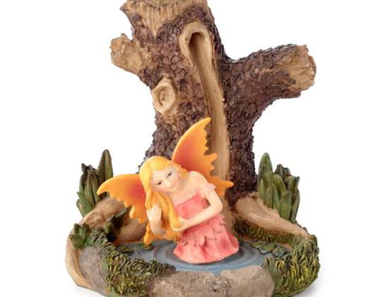In the woods forest fairy lake reflux incense burner