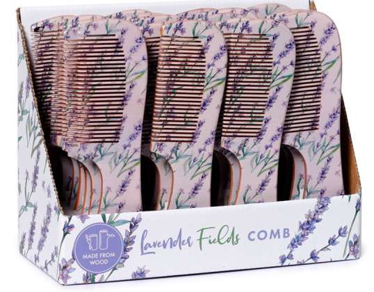 Pick of the Bunch Lavender Hair Comb per piece
