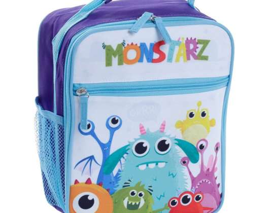 Monstarz Monsters Kids Lunch Bag Cooler Bag