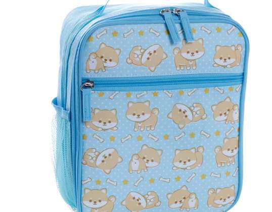 Adoramals Shiba Inu Hond Kids Lunch Bag Cooler Bag