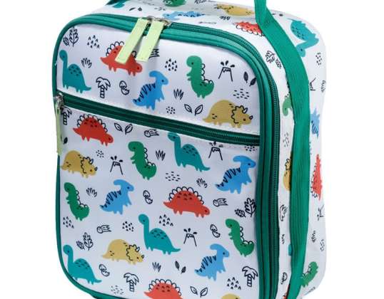 Dinosauria Jr Dinosaur Kids Tote Bag Lunch Bag Cooler Bag