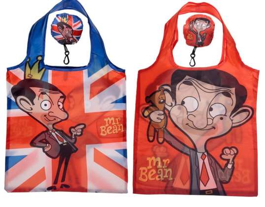 Faltbare Einkaufstasche   Mr. Bean  pro Stück
