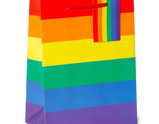 Somewhere Rainbow Gift Bag M par pièce