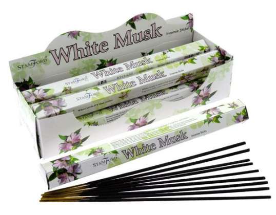Stamford Premium Magic Incense White Musk 37109 por paquete