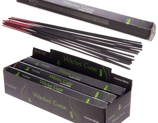 Stamford Black Incense Witch's Curse 37127 per package