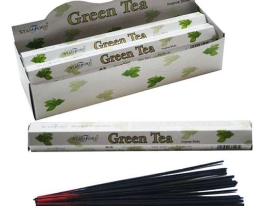 37143 Stamford Premium Magic Incense Green Tea per package