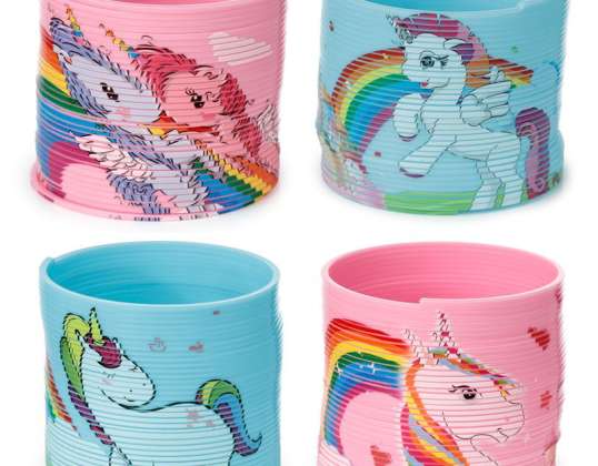 Unicorn Rainbow Magic Spiral Toy Per Piece