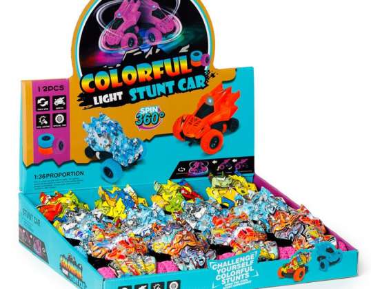 Glowing Stuntauto Action Toy per Piece