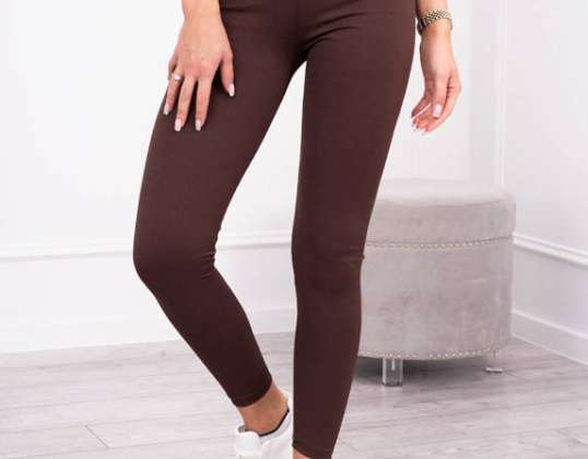 Wij presenteren u comfortabele broeken - krijtstreep leggings. De broek is gemaakt van hoogwaardig materiaal.