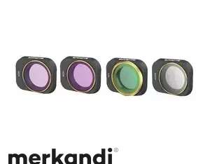 4 filtres UV CPL ND4 ND8 Sunnylife Kit pour DJI Mini 3 Pro MM3 FI418