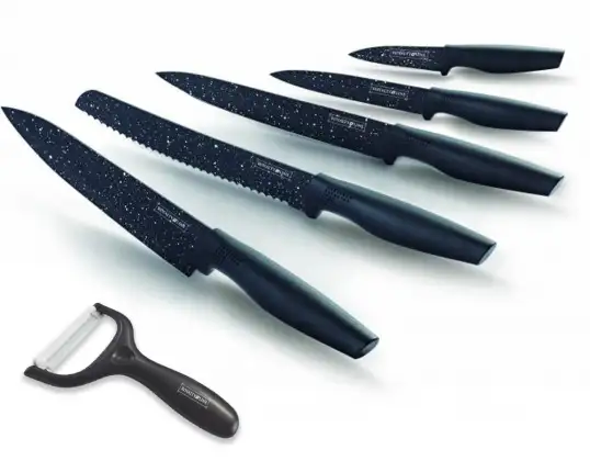 Royalty Line RL-MB5: Non-Stick coating Knife Set 5PCS