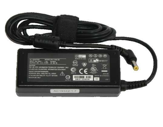 New Power Adapter DC 19V 3.42A 65W 5.5/1.7 Charger for Acer Laptop