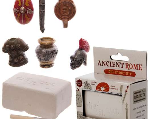 Iškaskite jį romėnų artefaktų kasinėjimų rinkinys vienam gabalui
