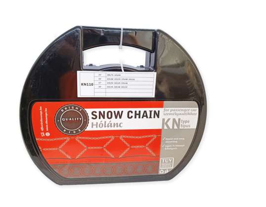 Rhombus pattern snow chain in pairs | 9 mm | KN110