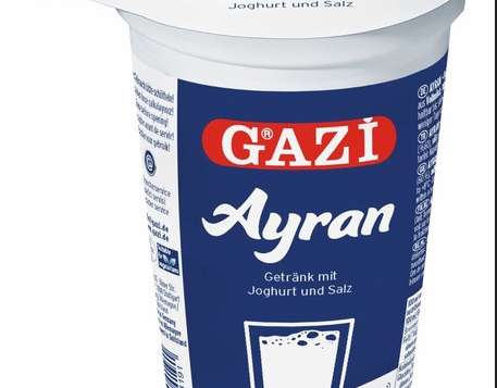 GAZi Jogurt 250 мл, Мини-салями в бутерброде 50г / Молочные продукты / Закуски