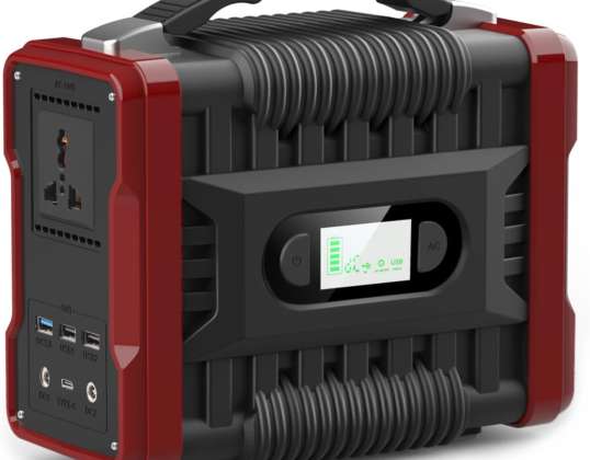 Mobile Power Supply Portable Power Station Generator 222 Wh (60,000 mAh/3.7 V) Solar Generator for Outdoors, Travel, Camping, Outdoors Emergency, Cara