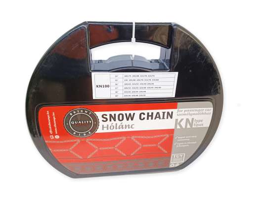 Chaîne à neige à motif losange par paires | 9 mm | KN100