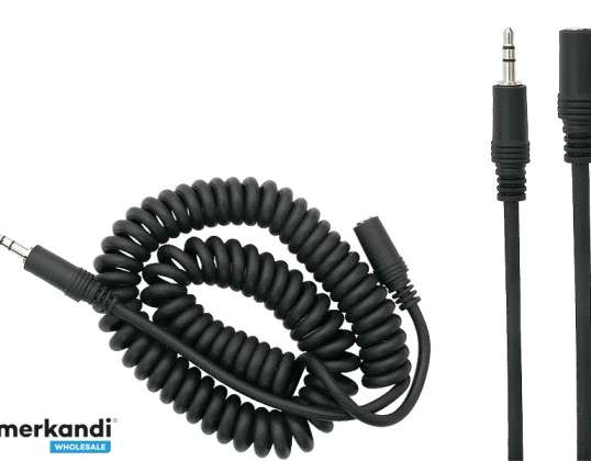 Prodlužovací kabel JACK 3 5mm 5m přišroubovaný