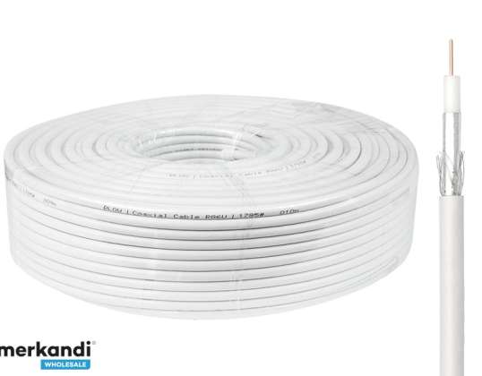 Câble coaxial RG6U CCS 48x écran