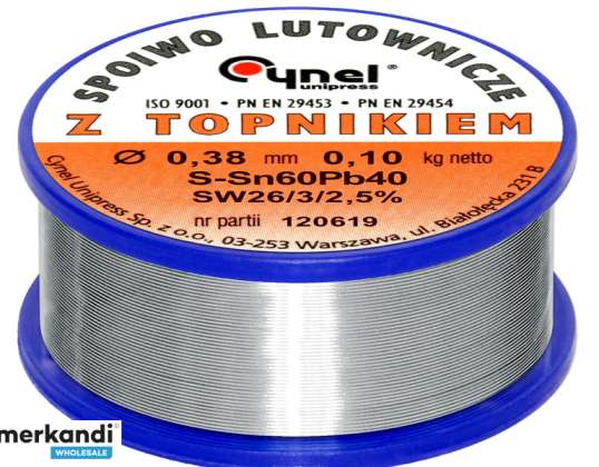 Kalay 0 38/100g/bağlayıcı LC60 FSW26