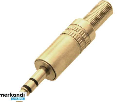Conector Jack 3 5 ST GOLD
