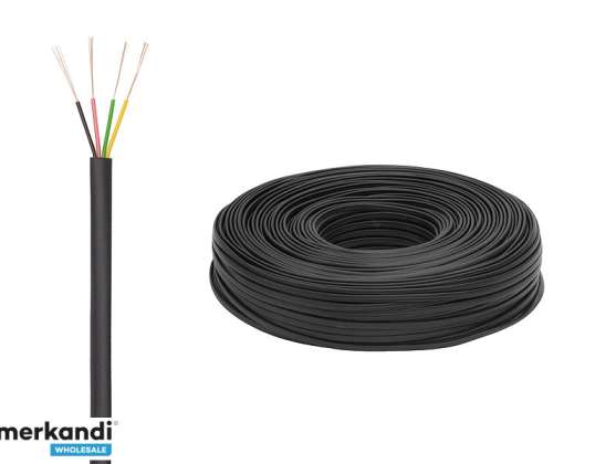 Flat telephone cable KP 4/100m