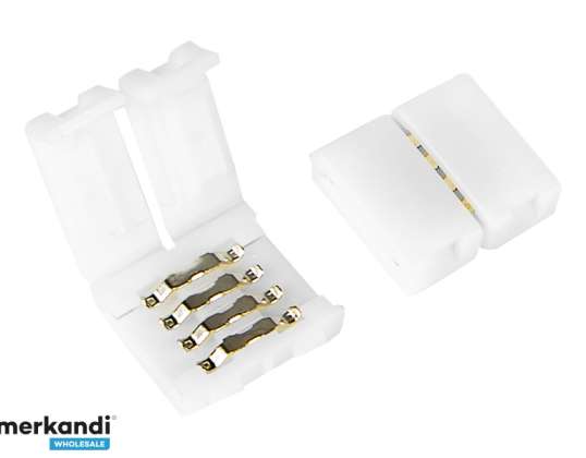 Connector voor LED strips connector 10mm 4pin
