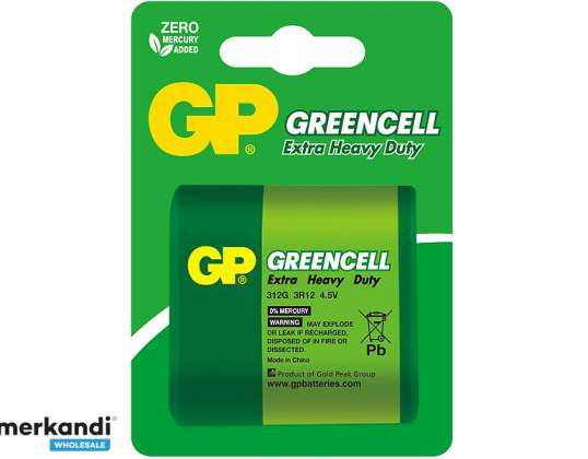 GP Greencell 3R12 4 5V battery