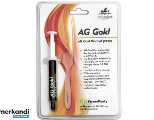 AG Золота паста 3г шприц
