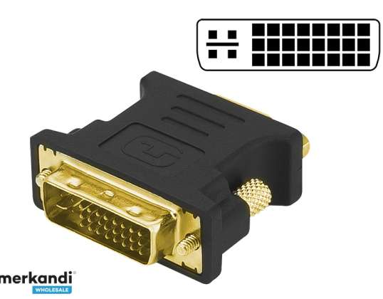 DVI-doorvoer, VGA-stekker, 15-pins aansluiting