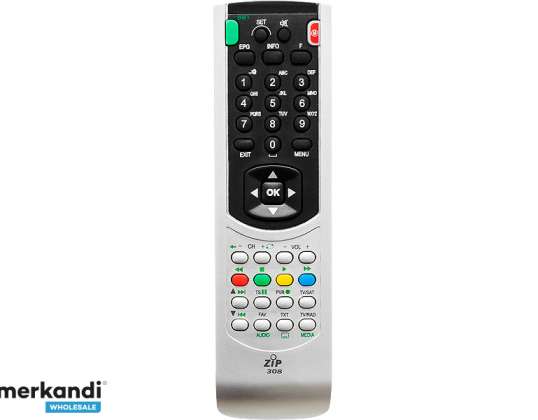 Nuotolinio valdymo pultas: ZIP308 SAT DVB T