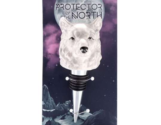 Beskytter af North Wolf Head keramisk flaskehætte pr. Stykke