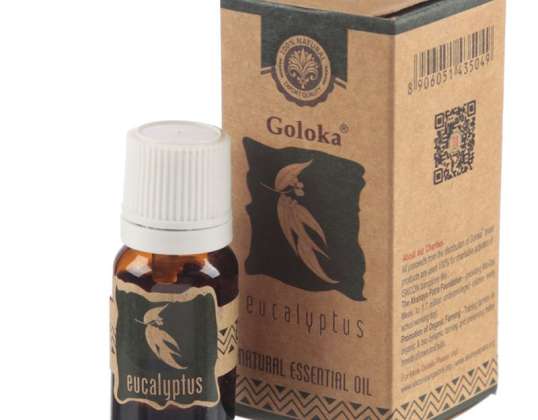 Goloka Okaliptüs Doğal Esansiyel Yağı parça başına 10ml