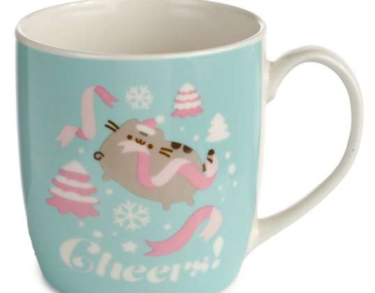 Vánoční porcelánový hrnek Pusheen the Cat