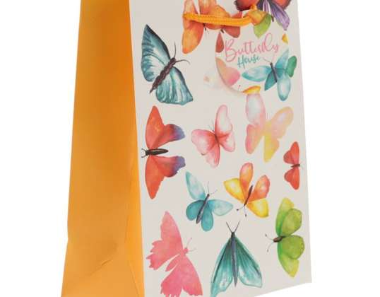 Drugelių namų drugelio dovanų krepšys Vidutinio dydžio vienam gabalui