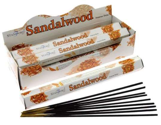 Stamford Premium Magic Incense Sandalwood 37107 per pakke