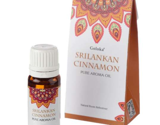Goloka aromatické oleje Srí Lanka Škorica 10ml na kus