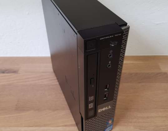 40 stk Dell 7010 i5, i7, SFF, stationær pc, klasse AB